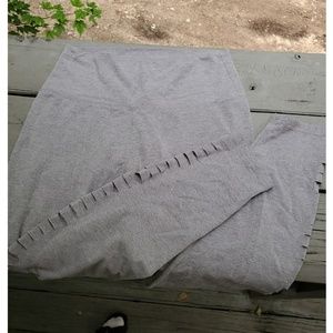 Aerie high rise leggings with slits